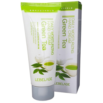 Крем для рук с экстрактом зеленого чая LEBELAGE DAILY MOISTURIZING GREEN TEA HAND CREAM