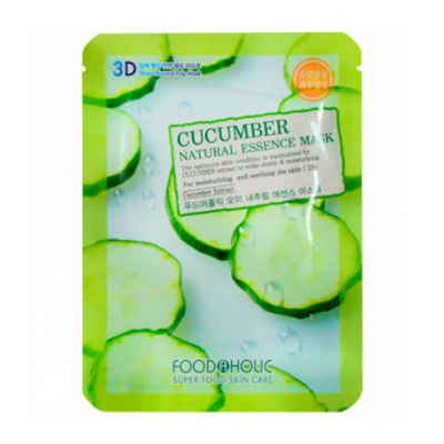 Маска тканевая 3D Mask Sheet Cucumber (23 мл)