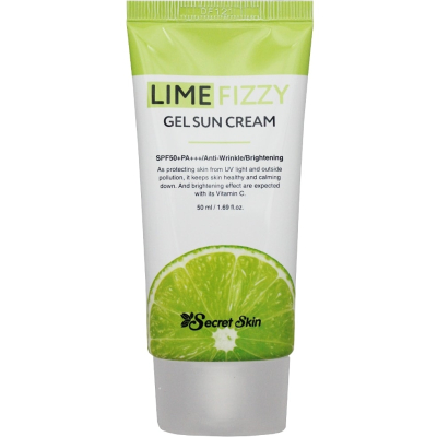 Крем солнцезащитный SECRETSKIN LIME FIZZY GEL SUN CREAM 50мл