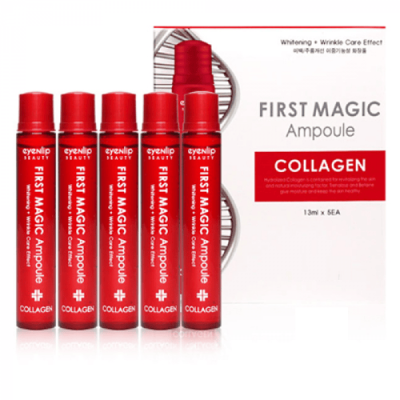 Ампулы для лица с коллагеном FIRST MAGIC AMPOULE # COLLAGEN (5PCS /1 BOX)