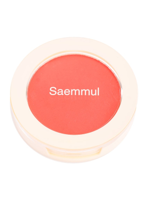 Румяна компактные Saemmul Single Blusher RD01 Dragon Red 5гр