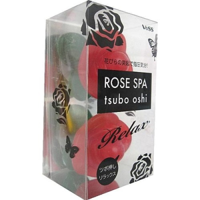 Vess Массажер для точечного массажа тела - Rose spa tsubo oshi, 38г