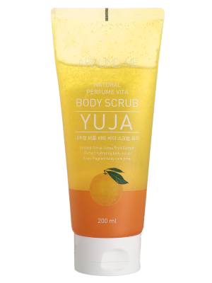 Скраб д/тела Around Me Natural Perfume Vita Body Scrub Yuja