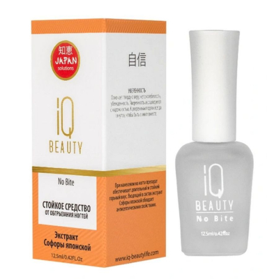 IQ Beauty Стойкое средство от обгрызания ногтей /  No Bite, 12,5 мл