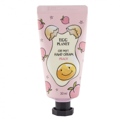 Крем для рук с ароматом персика Egg Planet Hand Cream Peach 30 мл (8807779088862)