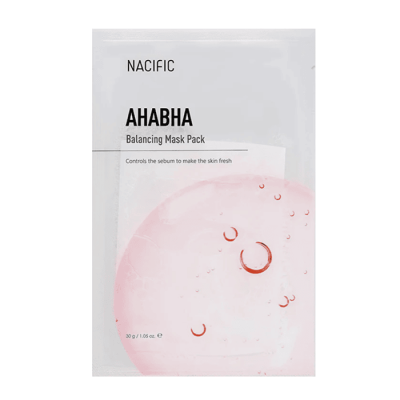 Маска для лица на тканевой основе AHA BHA Balancing Mask Pack 30g