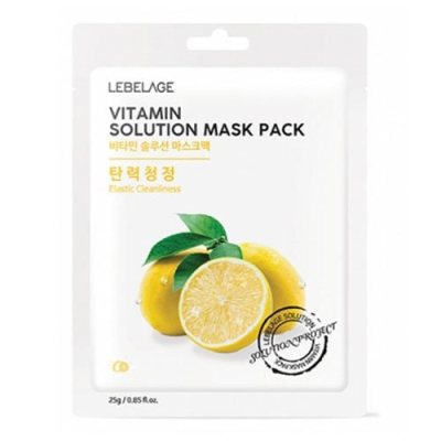 Маска тканевая LEBELAGE VITAMIN SOLUTION MASK