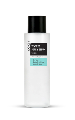 Тонер для лица для сужения пор с экстрактом чайного дерева Tea Tree Pore & Sebum Toner