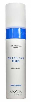 Флюид успокаивающий с маслом овса для лица и тела Delicate Skin Fluid, 250 мл