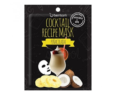 Маска на тканевой основе д/лица Cocktail Recipe Mask - Pina Colada 20гр