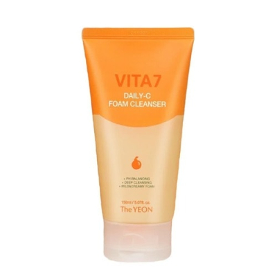 TheYEON Пенка для умывания - Vita7 daily-C foam cleanser, 150мл