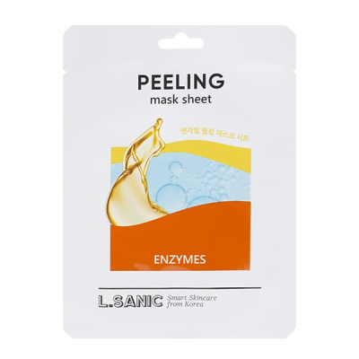 Маска тканевая обновляющая с энзимами Enzymes Peeling Mask Sheet, 25мл