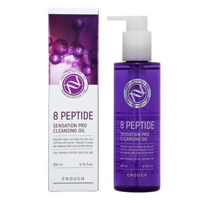 Enough Гидрофильное масло для умывания с пептидами / 8 Peptied Sensation Pro Cleansing Oil, 200 мл