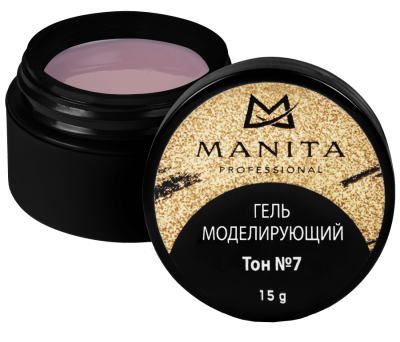 Manita Professional Однофазный моделирующий гель для наращивания №7, 15 г