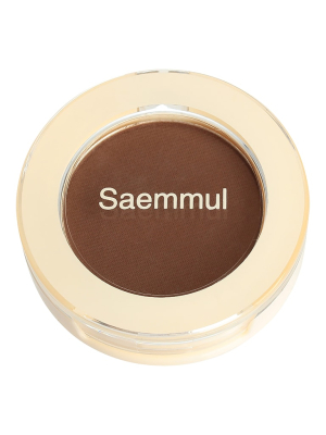 Тени д/век матовые Saemmul Single Shadow (Matte) BR16 Elegant Brown, 6гр