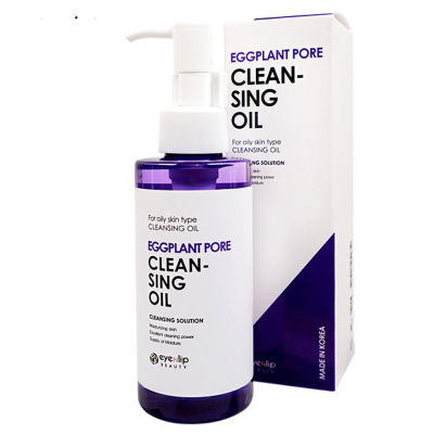 Гидрофильное масло Eggplant pore cleansing oil 150мл