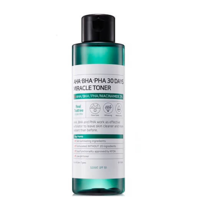 Кислотный очищающий тонер для проблемной кожи AHA-BHA-PHA 30 Days Miracle Toner 150мл