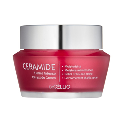 Крем для лица укрепляющий с керамидами Dr. CELLIO DERMA INTENSE CERAMIDE CREAM