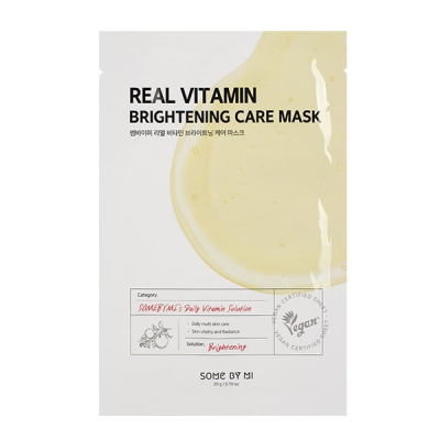 Маска тканевая REAL VITAMIN BRIGHTENING CARE MASK