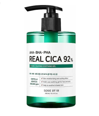 Гель AHA/BHA/PHA REAL CICA 92% COOL CALMING SOOTHING GEL [300 мл]