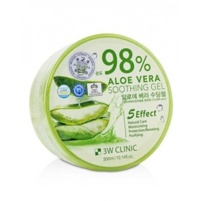 Гель для тела успокаивающий с алоэ вера 98% Aloe Vera Soothing Gel 300 мл