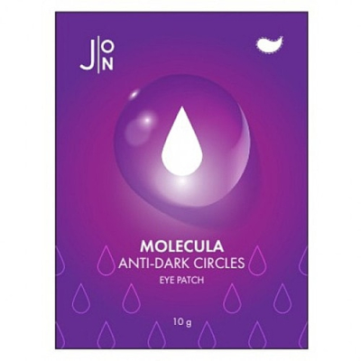 J:on Патчи тканевые против темных кругов - Molecula anti-dark circles eye patch, 12мл