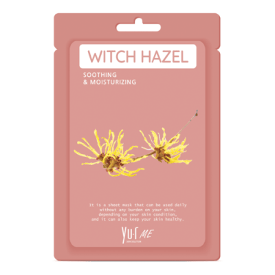 YU.R ME Маска тканевая с экстрактом гаммамелиса – Witch hazel sheet mask, 1шт