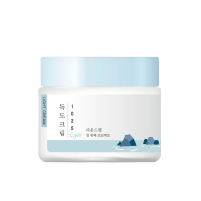 Round Lab Крем лёгкий увлажняющий с комплексом минералов - 1025 Dokdo light cream, 80мл