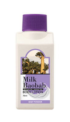 Лосьон для тела с ароматом детской присыпки MilkBaobab Body Lotion Baby Powder Travel Edition