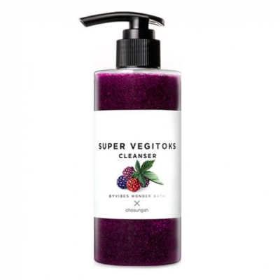 Пенка SUPER VEGITOKS CLEANSER [PURPLE] 300 мл