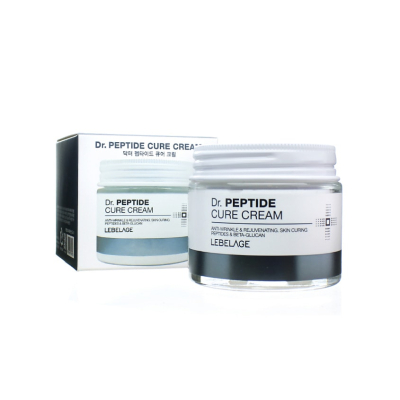 Крем для лица омолаживающий с пептидами LEBELAGE Dr. PEPTIDE CURE CREAM