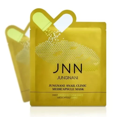 Маска тканевая JNN JUNGNANI SNAIL CLINIC MEDICAPSULE MASK  23мл