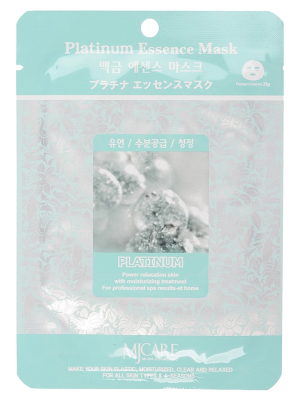 Маска тканевая д/лица Платина Platinum Essence Mask 23гр