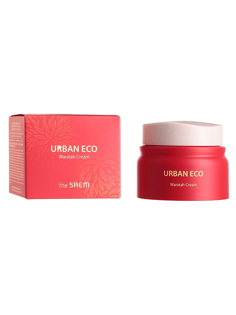 Урбан крем. Urban Eco Waratah Cream. Корейский крем Urban Eco. The Saem Urban Eco Waratah Cream. Крем для лица с экстрактом телопеи Urban Eco Waratah Cream, the Saem 60 мл 46003.