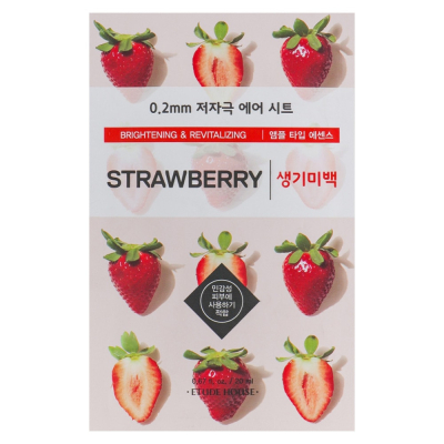 Маска тканевая д/лица ET.0.2 THERAPY AIR MASK_STRAWBERRY 20мл 20мл