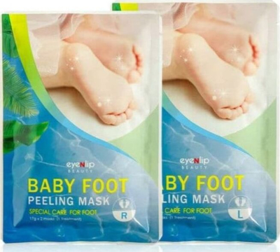 Маска д/ног отшелушивающая BABY FOOT PEELING MASK (LARGE) 17гр*2