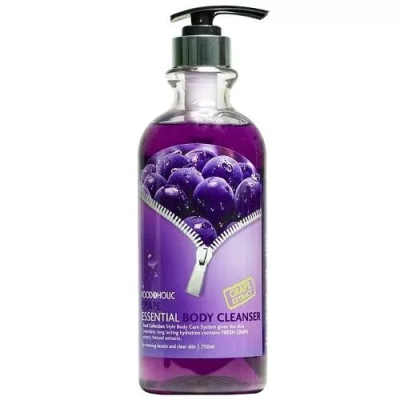 Гель для душа с экстрактом винограда Essential Body Cleanser Grape (750 мл)