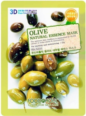 Маска тканевая 3D Mask Sheet Olive (23 мл)