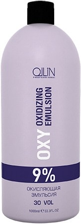 Эмульсия окисляющая 9% (30vol) Oxidizing Emulsion OLLIN performance OXY 1000 мл