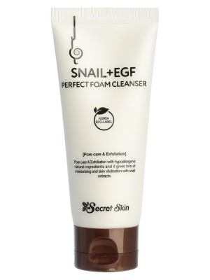 Пенка д/лица SECRETSKIN SNAIL+EGF PERFECT FOAM CLEANSER 100мл