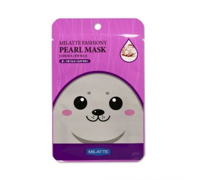 Маска тканевая с экстрактом жемчуга MILATTE FASHIONY PEARL MASK SHEET 21гр