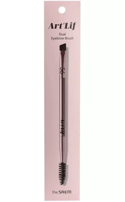 Кисть косметическая Art'Lif Dual Eyebrow Brush 56