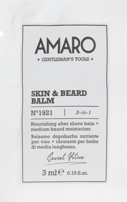 FARMAVITA Бальзам после бритья Amaro Skin & Beard Balm 3 мл