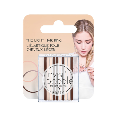 Резинка для волос с подвесом invisibobble BASIC Mocca & Cream