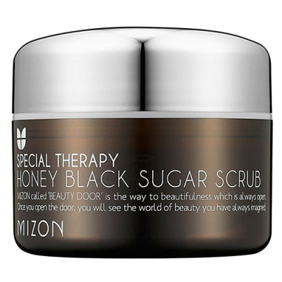 Mizon Скраб с черным сахаром - Honey black sugar scrub, 80мл