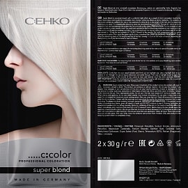 C:EHKO Блондирующий порошок Super Blond Супер блонд 2 х 30 гр