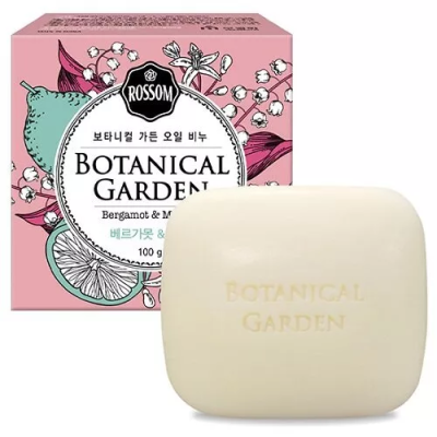 Мыло туалетное Botanical Garden Oil Soap (Bergamot&Muguet) 100gr