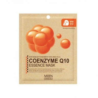 Маска тканевая д/лица Коэнзим COENZYME Q10 ESSENCE MASK 25гр