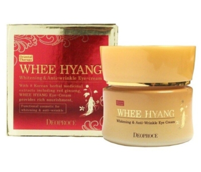 Крем д/век антивозрастной WHEE HYANG WHITENING & ANTI-WRINKLE EYE CREAM 30g 30гр