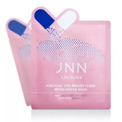 Маска тканевая JNN JUNGNANI VITA BRIGHT CLINIC MEDICAPSULE MASK  23мл